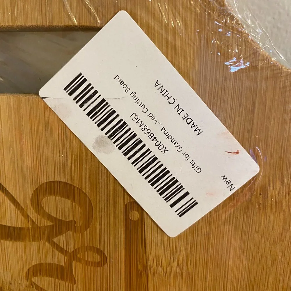 Grandma Bamboo Cutting Board! NWT